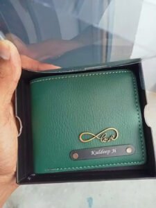 Customised Leather Wallet photo review