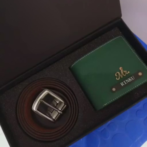 Customised Leather Wallet & Belt photo review